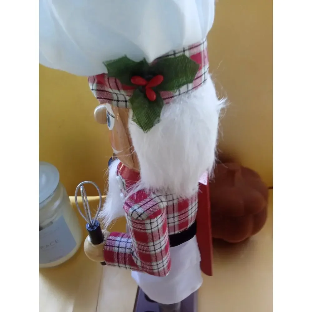 North Pole Trading Co 14" Baker Christmas Nutcracker - Picture 7 of 8